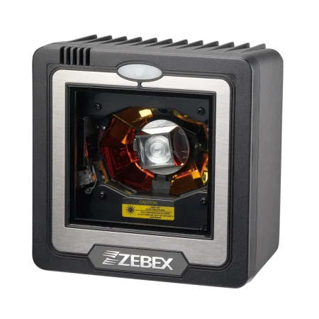 ZEBEX (Z-6082) Dual Laser Omnidirectional In Counter Scanner - 1D - Black