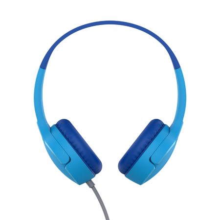 Belkin (AUD004btBL) Soundform Mini Kids Wired Headset with Aux port - Blue