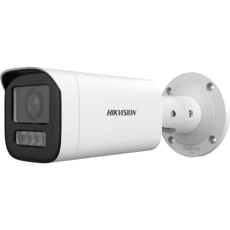 Hikvision(DS-2CD1043G2-LIU)2.8mm 4MP Smart Hybrid Light Fixed Bullet Network Camera - Mic -White