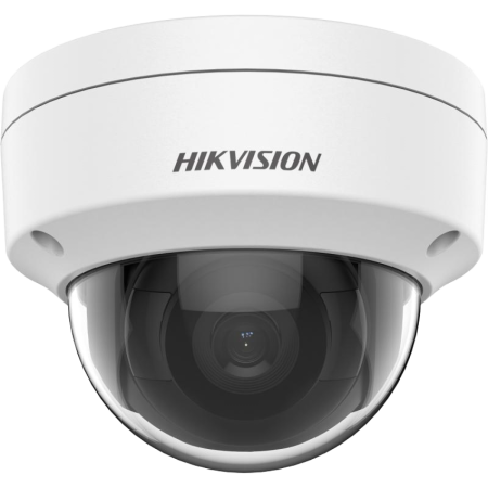Hikvision (DS-2CD2183G2-IU 2.8mm) 8MP AcuSense Fixed Dome Network Camera - Built-in Mic- White