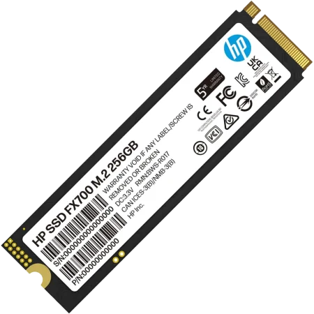 HP (2YY43AA) SSD EX900 256Gb M.2 PCIe NVMe - R:2100MB/s - W: 1300MB/s
