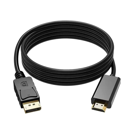 CEM DP To HDMI Cable (M-M) 1.8m - 4k Ultra HD - Black