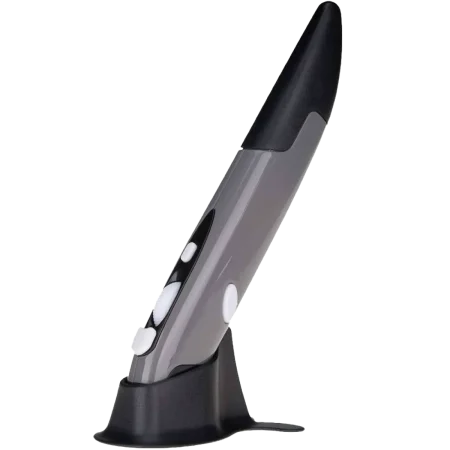 Lychee (PR-03) Wireless Pocket Mouse Pen, Adjustable DPI - Grey