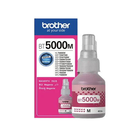 Brother (BT5000M) Genuine Magenta Ink for MFC-T910DW; DCP-T310 / T510W / T710W