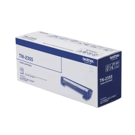 Brother (TN-2355) Black Genuine Laser Toner Cartridge for HL-L2320/L2365 & DCP-L2540 & MFC-L2700