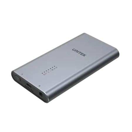 Unitek (S1206A) SolidForce USB-C to PCIe/NVMe M.2 SSD Dual Bay Enclosure, Offline Clone - Black
