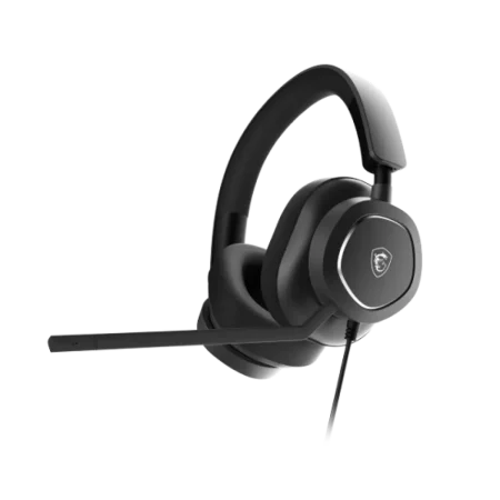 MSI (M300) Maestro 300 40mm Wired Headset, Detachable Mic, USB-C & USB - Black