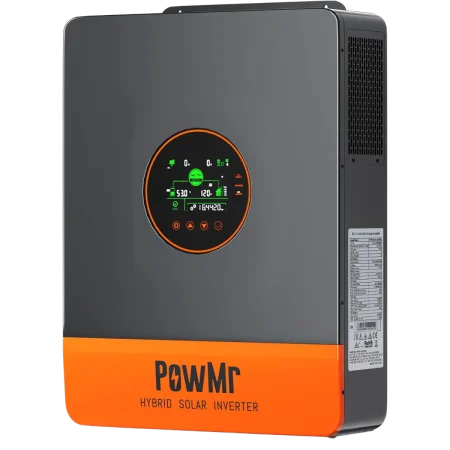 Mj ADDO (MJ 5.5KW) Hybrid Parallel Solar Inverter 5500VA, 48 VDC - White and Black