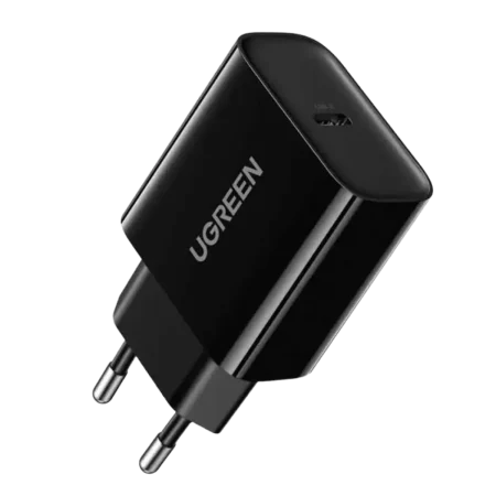 UGreen (10191) 20W USB-C Wall Charger - Black