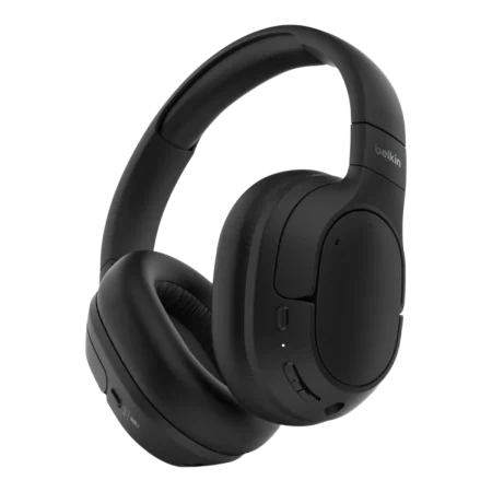 Belkin (AUD008hqBK) Soundform Isolate Over Ear Headphones - Black