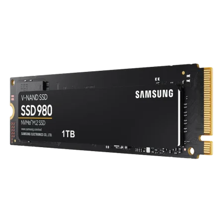 Samsung (MZ-V8V1T0B) 1Tb SSD980 M.2 2280 PCIe 3.0 NVMe 1.4 SSD - 3Yrs - Black