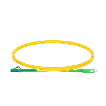 CEM SC/APC-SC/APC G652D - 1Core - Fiber Optic Cable SM - 5m - Yellow