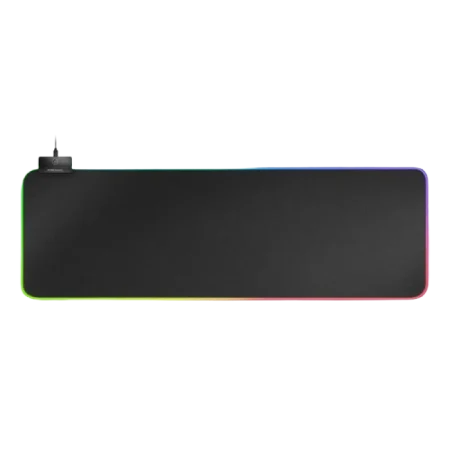 Mars ( MMPRGB2) XXL Gaming Mousepad - RGB - 2x USB - Black
