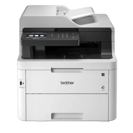 Brother (MFC-L3750CDW) LED 4in1 Color LaserJet Printer - Print, Copy, Scan, Fax - Wifi - White