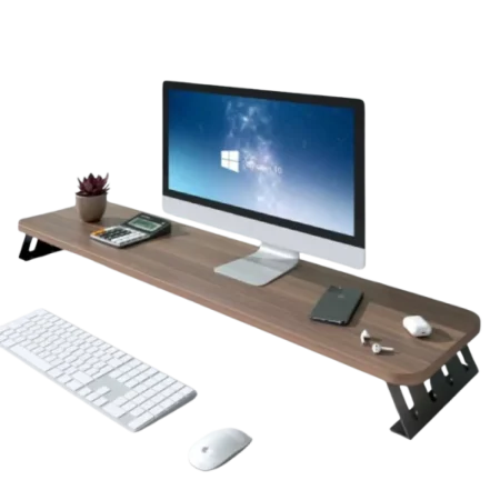 CEM (MRD74) Monitor Riser Stand - Brown