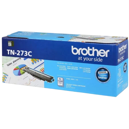 Brother (TN-273C) Cyan Genuine Laser Toner Cartridge for HL-3270CDW