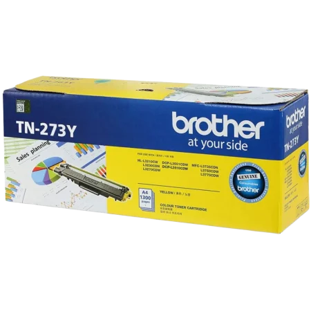 Brother (TN-273Y) Yellow Genuine Laser Toner Cartridge for HL-3270CDW