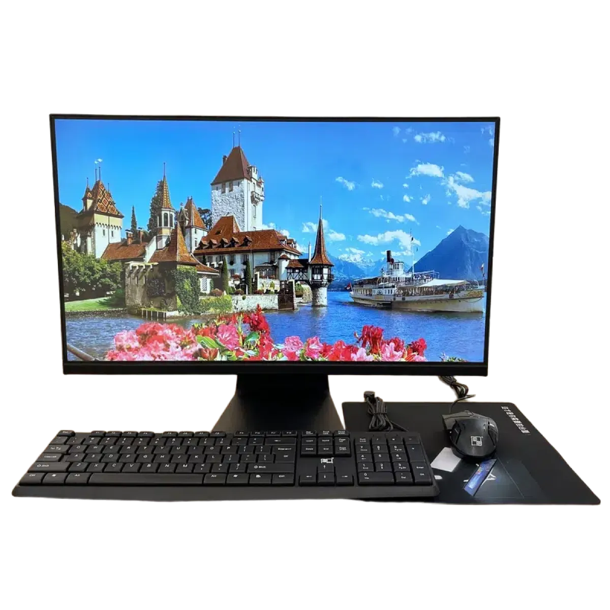CEM (ZZ24) AiO Desktop PC 24" FHD Touch, i5-2520M, 8Gb, 256Gb SSD - Black