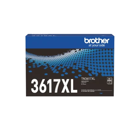 Brother (TN-3617XL) Black Genuine Laser Toner Cartridge for HL-L5210, HL-L6210