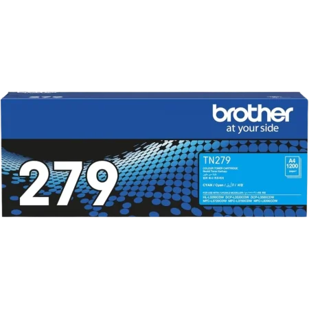 Brother (TN-279C) Cyan Genuine Laser Toner Cartridge for HL-L3220CW, HL-L3280CDW