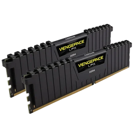 Corsair (CMK32GX4M2E3200C16) Vengeance LPX 32Gb DDR4 3200Mhz Gaming UDIMM - Kit of 2 - 5Yrs- Black