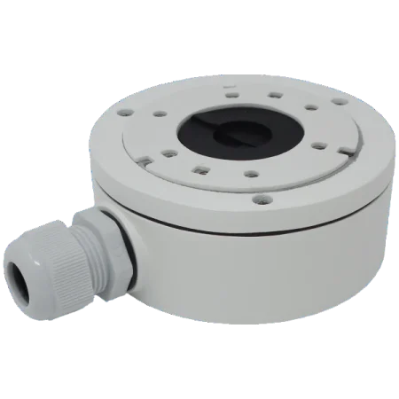 Hikvision (DS-1280ZJ-XS) Ceiling Junction Box Dome Camera - White Alluminium