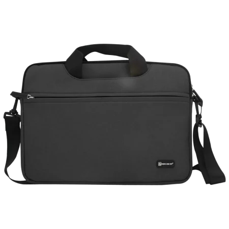 Sheng Beier (SH15) 15.6" Shockproof Fabric Sleeve - Handle & Triple Pockets - Black