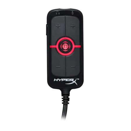 Kingston HyperX Cloud Virtual 7.1 Surround Sound USB Sound Card & Audio Control Box - Black