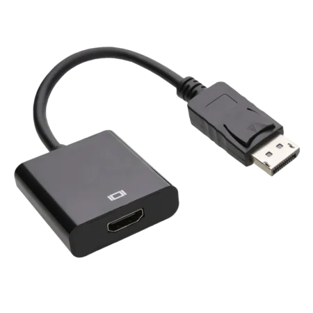 CEM DP To HDMI Cable Coupler ( M-F) - 4k Ultra HD - 1.5m - Black