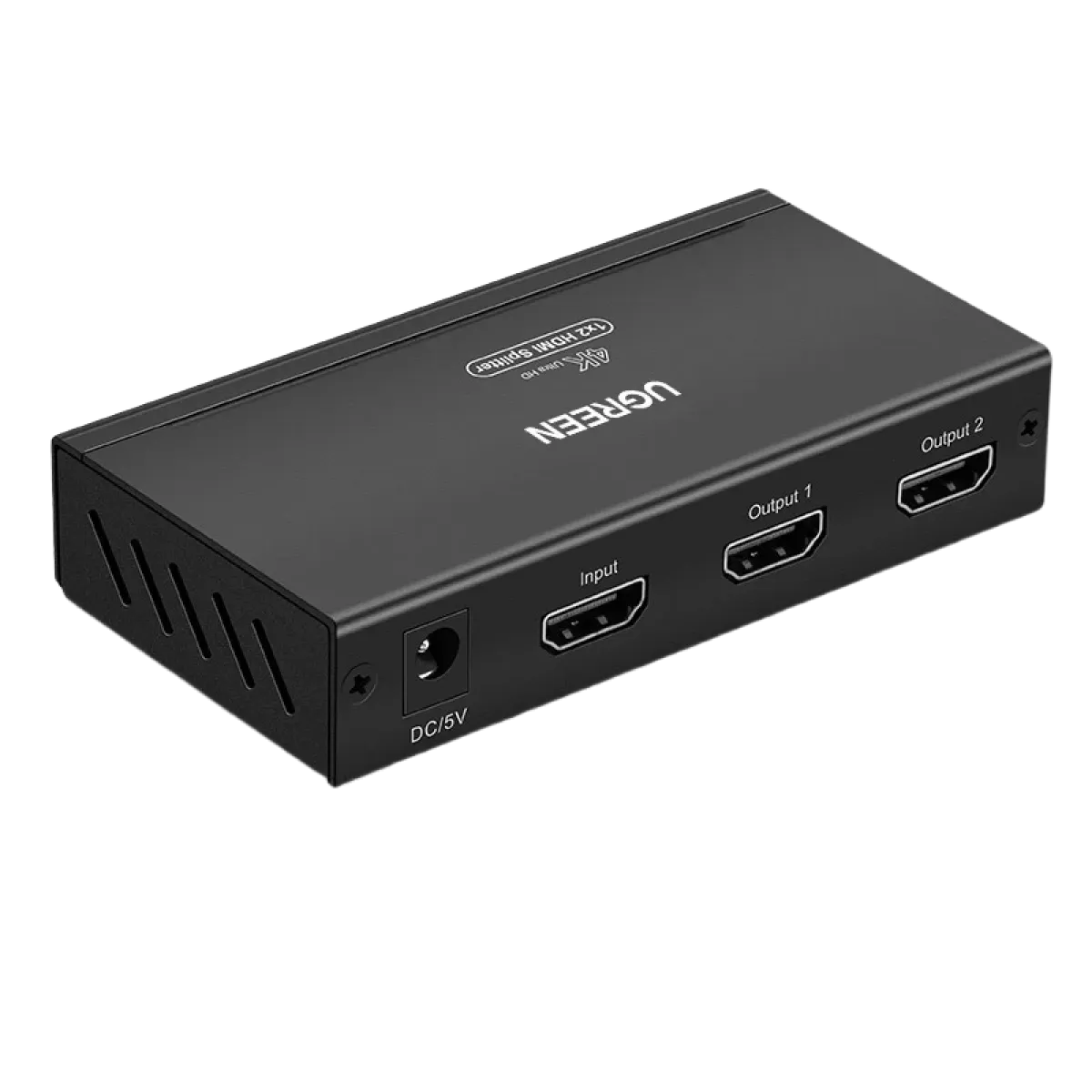UGreen (40201) UHD 4K x 2K - HDMI1.4b 1x2 Port Splitter - Black