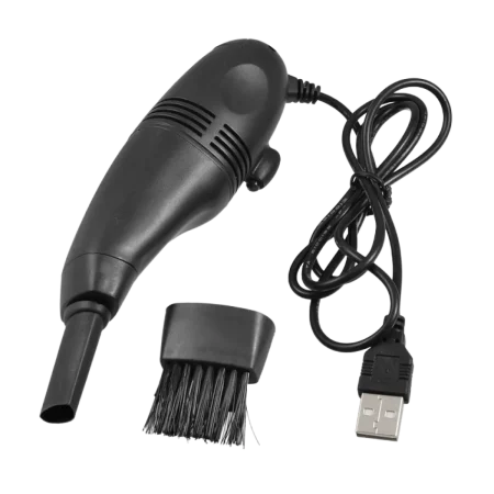 CEM (JF-388F) USB-A Vacuum Cleaner for Laptop - Black