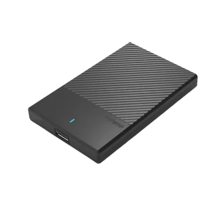 Lenovo (K01-A) Thinkplus 2.5" Hard Drive Enclosure, USB 3.0 to Micro-B - Black