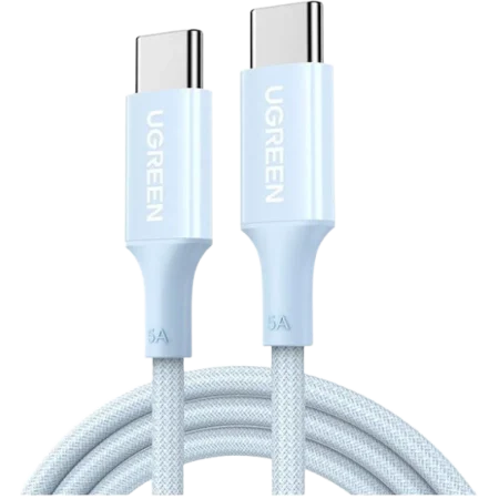 UGreen (65247) USB-C to USB-C Braided Cable (M-M) - 2m - Blue