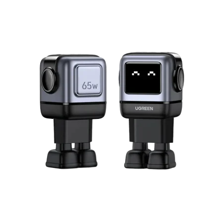 UGreen (25685B) UNO 65W GaN Tech Chip - 2x USB-C - LED - Grey