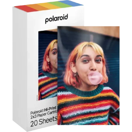 Polaroid (006355) Polaroid Hi Print 2x3 Paper Cartridge Pack of 20 Sheets
