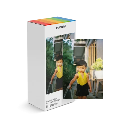 Polaroid (006551) Polaroid Hi Print 4x6 Paper Cartridges - 80 Sheets - White
