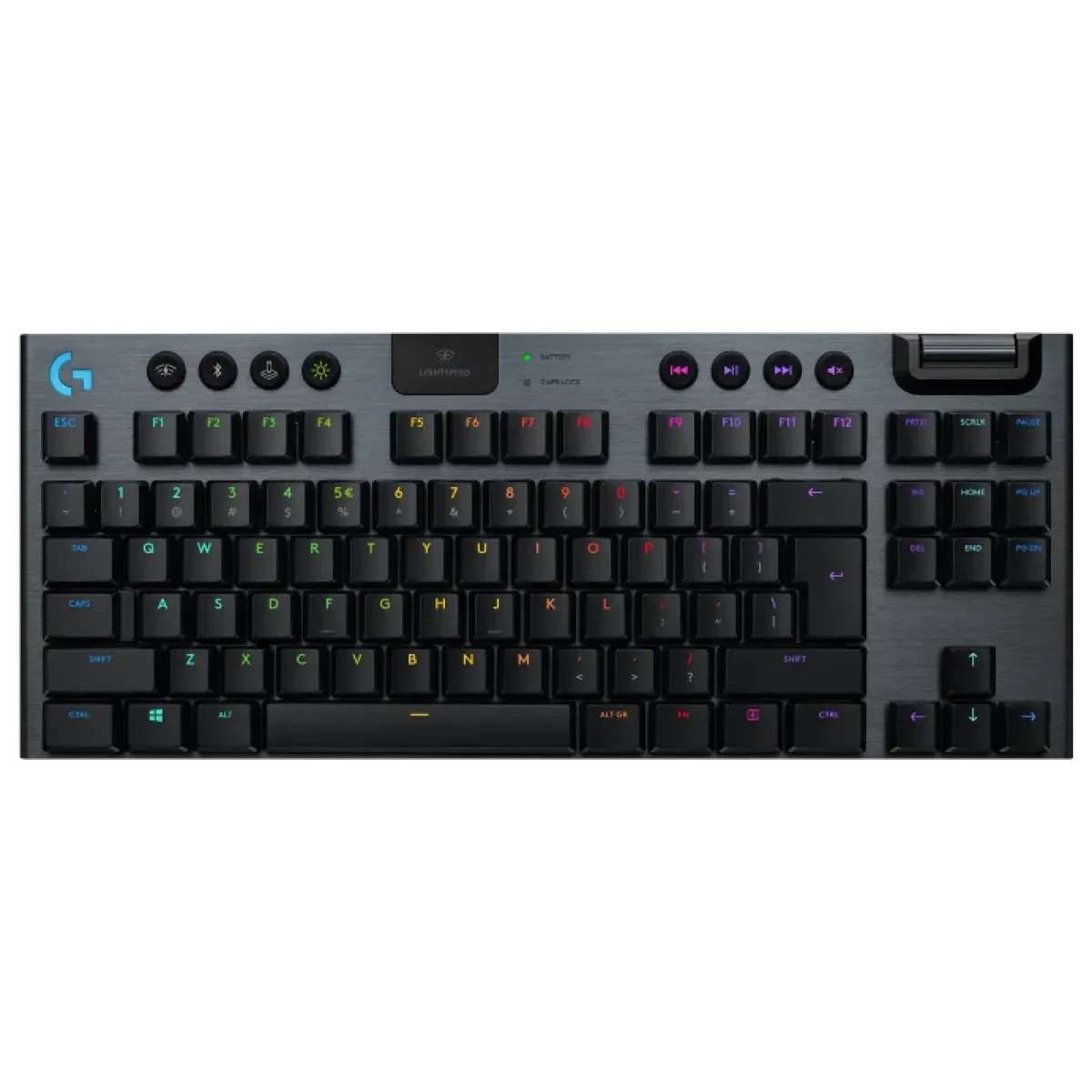Logitech (920-009537) G915 TKL Mechanical Keyboard - Wireless - RGB - Black