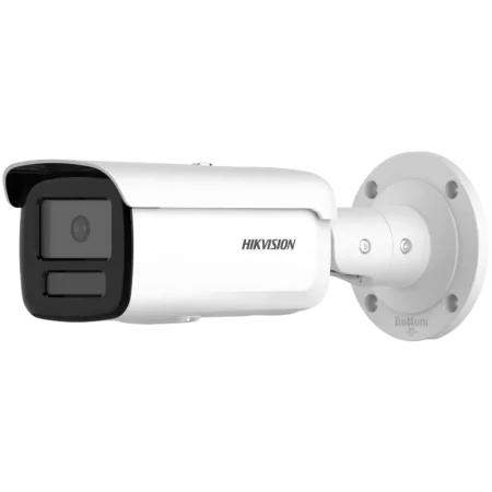 Hikvision (DS-2CD2T67G2H-LI) 4mm 6MP Smart Hybrid Light Fixed Bullet Network Camera - White