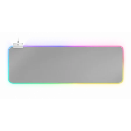 Mars ( MMPRGB2S) XXL Gaming Mousepad - RGB - 2x USB - Silver