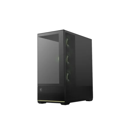 MSI (M110R PZ) MAG Pano Mid-Tower Gaming Chassis - ATX/Micro ATX Tower - RGB - Black