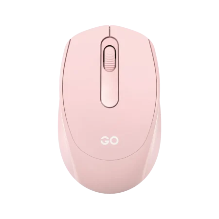 Fantech (W603) Go Wireless Office Mouse Silent Click - 3x Buttons - 2.4GHz - Pink