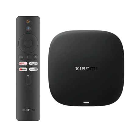 Xiaomi (MDZ-32-AA) TV Box S 4k with Remote Control, Android Streaming Media Player - Black