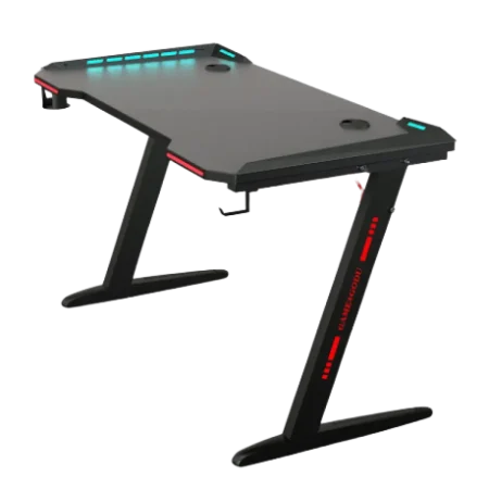 CEM (Z8) Gaming Desk Table - RGB - Black