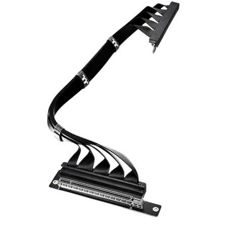 Thermaltake (CA00591PV000039) PCI-e 4.0 Riser Cable - 400mm - Black