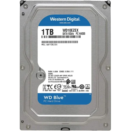 Western Digital (WD10EZEX-00BBHA0) 1Tb 3.5" 7200Rpm Desktop HDD