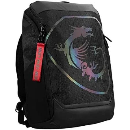 MSI (G34N1XX203808) 15" to 18" Titan Laptop Gaming Backpack - Black