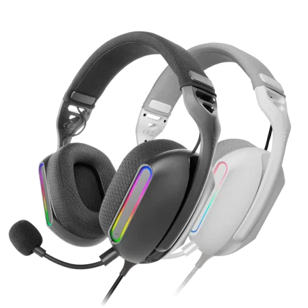 Mars (MHPRO) Wired Gaming Headset - 3.5mm / USB - RGB - Black