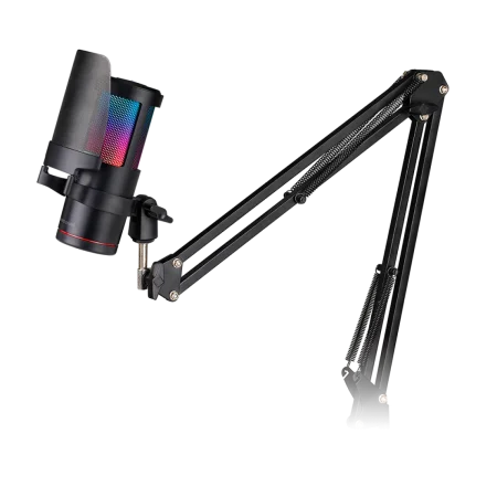 Mars (MMICSC) Professional Studio Microphone - USB-C/USB-A - ARGB - Black