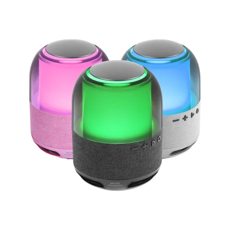 Mars (MSFlow) 15W Ultra Compact Portable Speaker - BT5.3 - RGB - Black