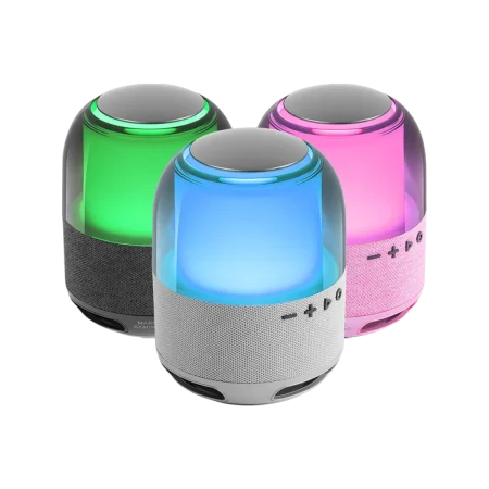 Mars (MSFlowW) 15W Ultra Compact Portable Speaker - BT5.3 - RGB - White